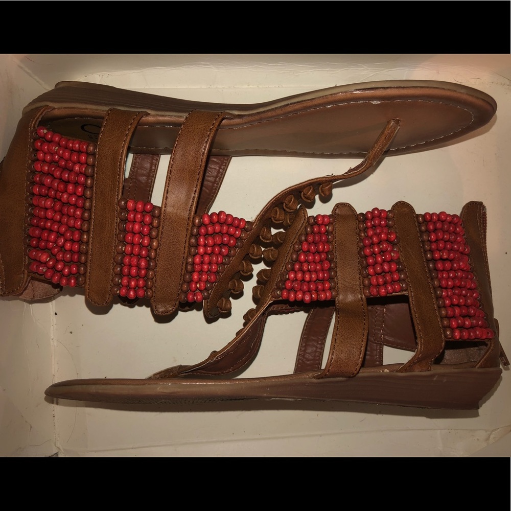Beaded Sandals